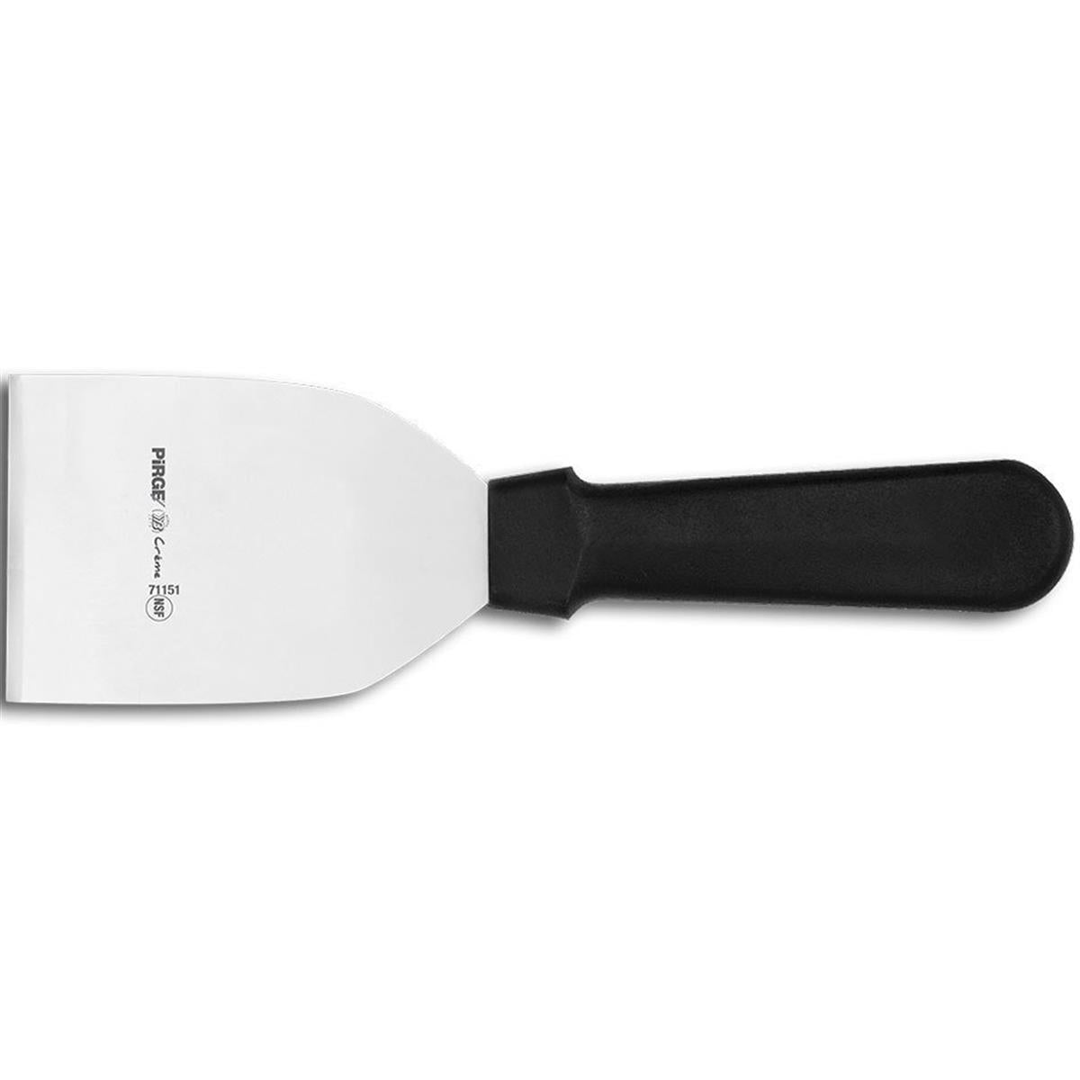 Pirge Creme Spatula No:1 11 Cm Siyah, spatula ve palet