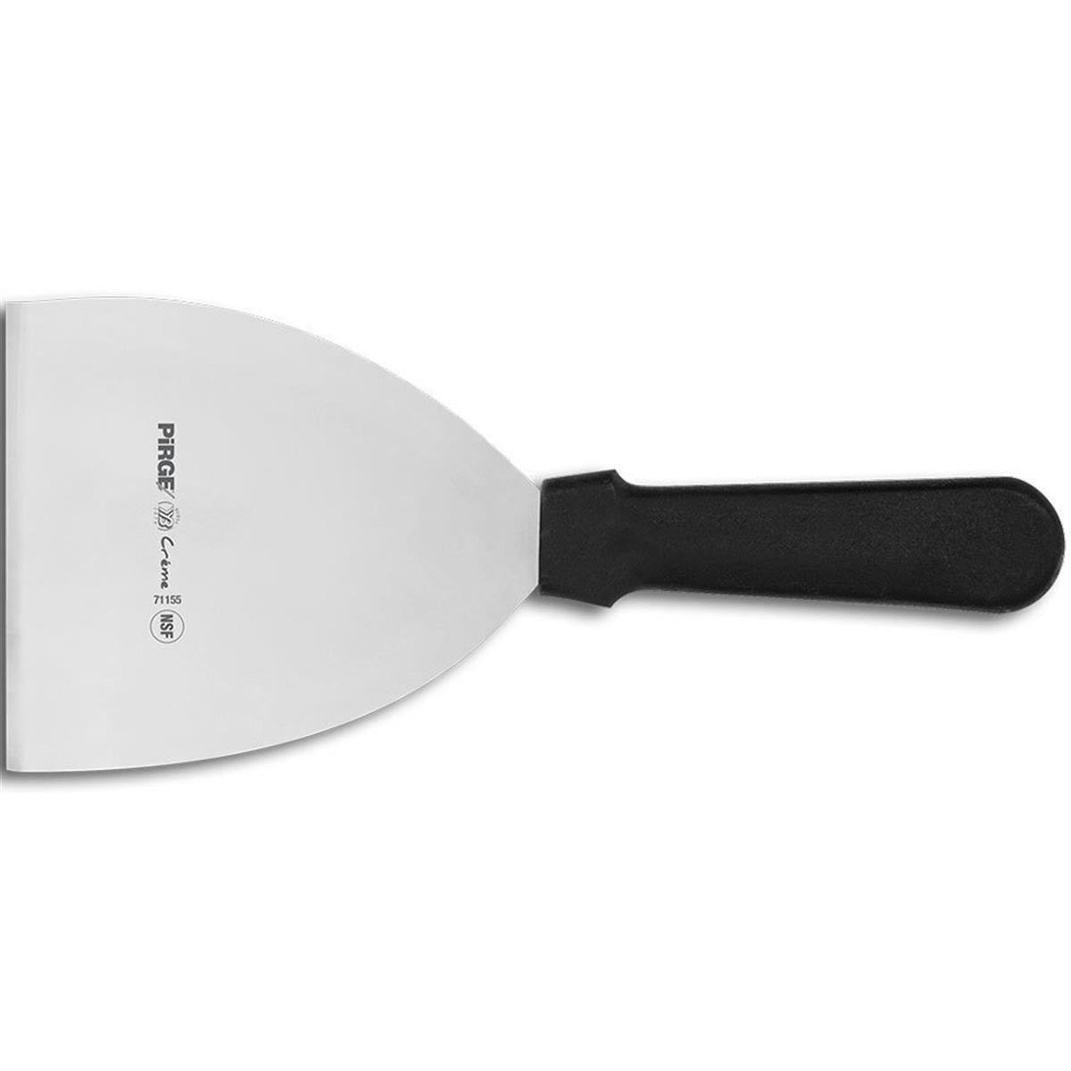 Pirge Creme Spatula No:5 13,5 Cm Siyah, spatula ve palet