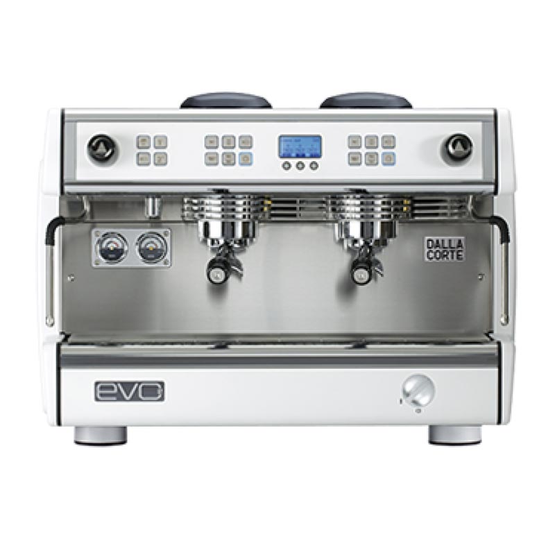Dalla Corte Evo 2 Espresso Kahve Makinesi, 2 Gruplu, Beyaz, kahve aksesuarı