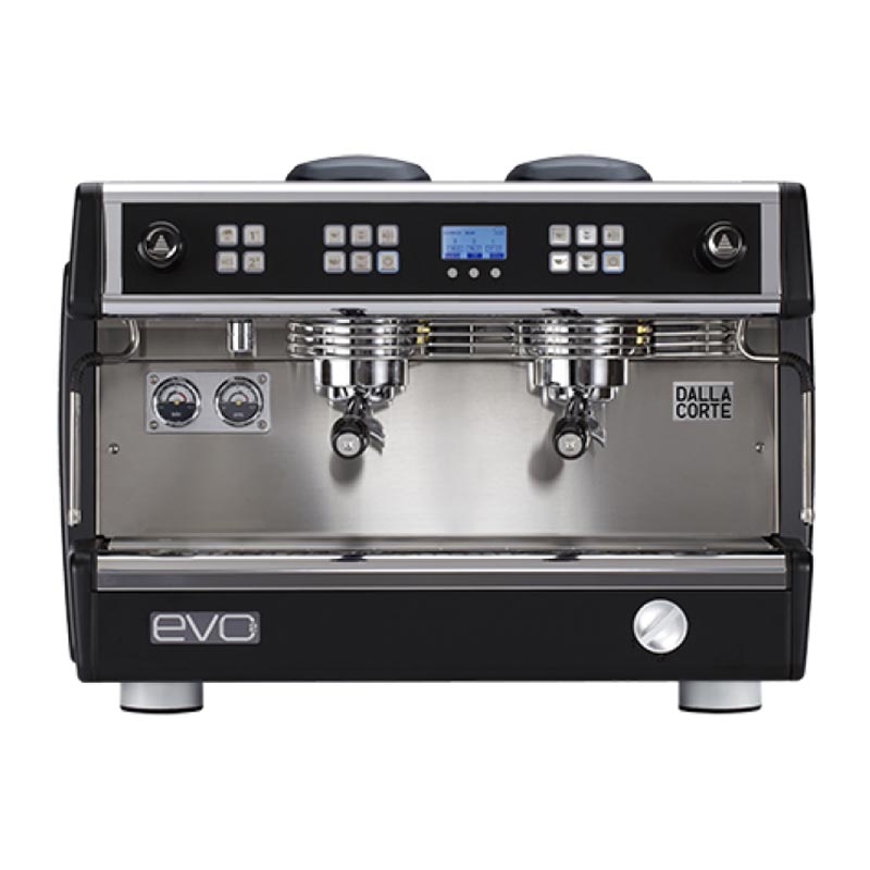Dalla Corte Evo 2 Espresso Kahve Makinesi, 2 Gruplu, Siyah, kahve aksesuarı