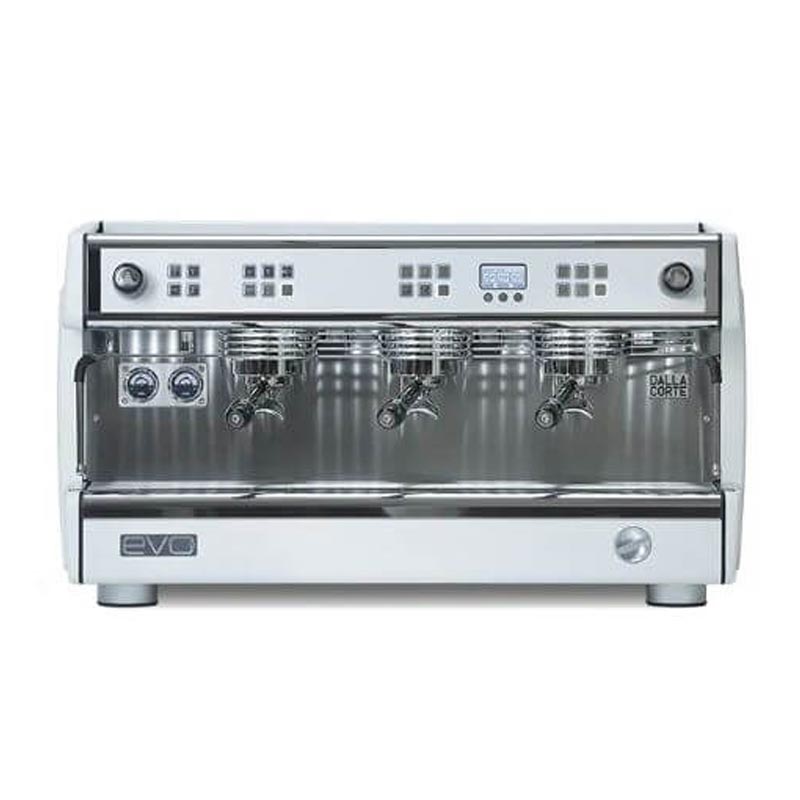 Dalla Corte Evo 2 Espresso Kahve Makinesi, 3 Gruplu, Beyaz, kahve aksesuarı