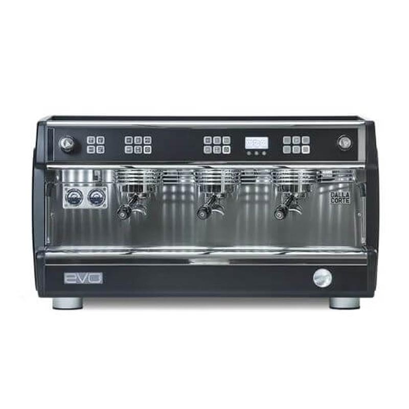 Dalla Corte Evo 2 Espresso Kahve Makinesi, 3 Gruplu, Siyah, kahve aksesuarı