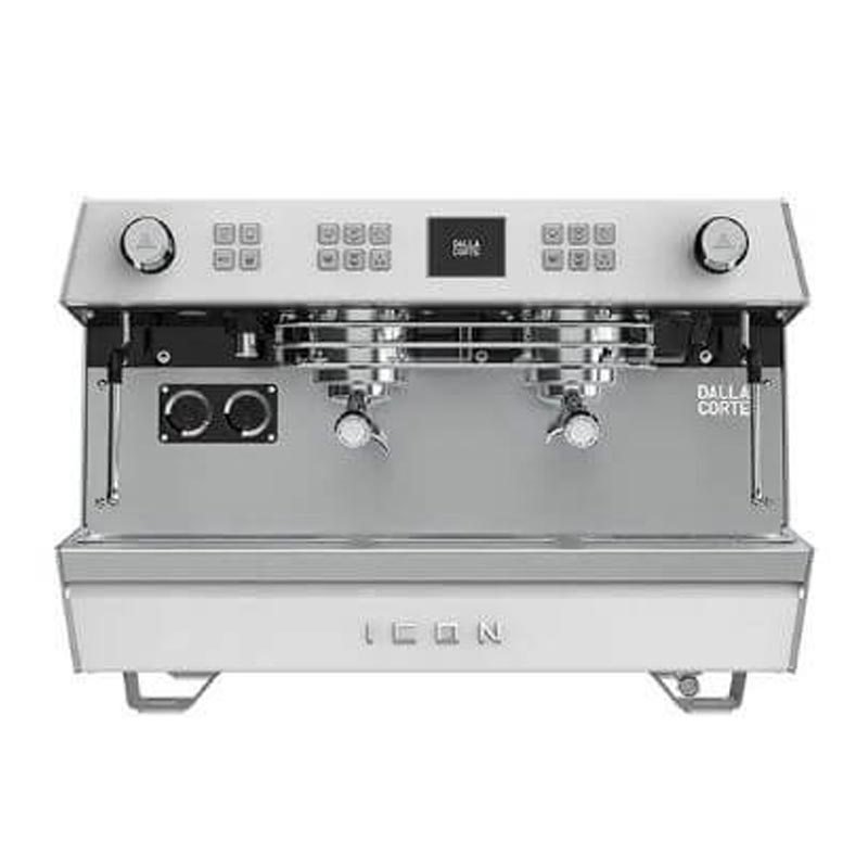 Dalla Corte Icon Espresso Kahve Makinesi, 2 Gruplu, Beyaz, kahve aksesuarı