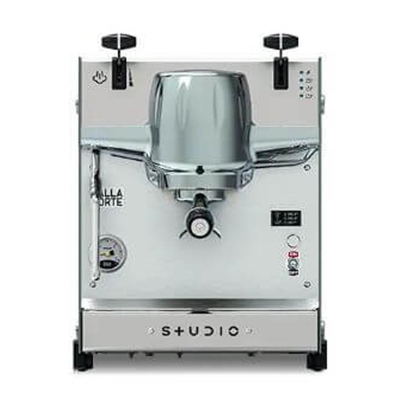 Dalla Corte Studio Aqua Espresso Kahve Makinesi, 1 Gruplu, Ay Grisi, kahve aksesuarı