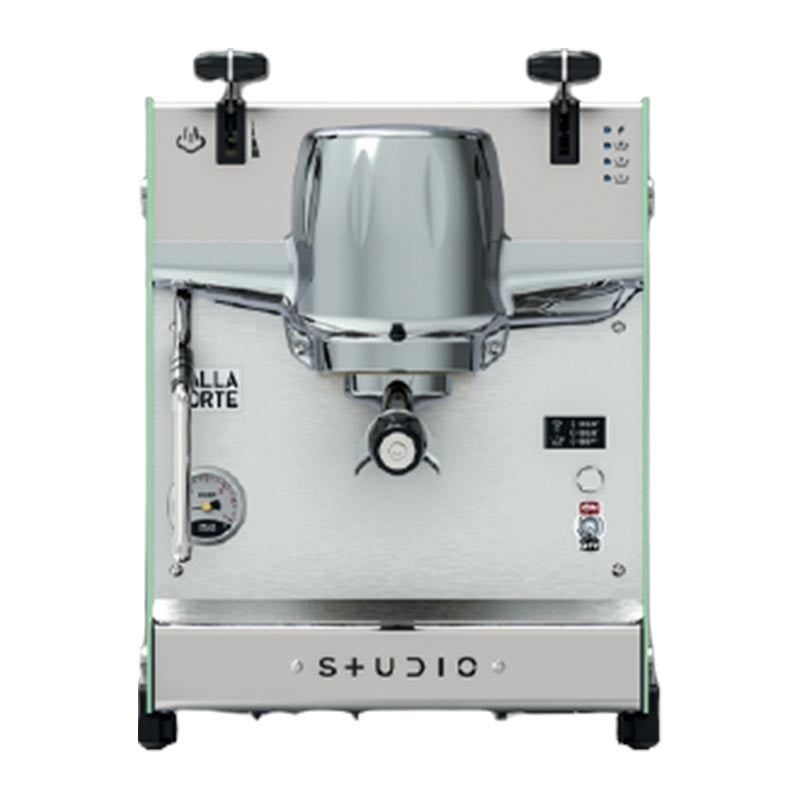Dalla Corte Studio Espresso Kahve Makinesi, 1 Gruplu, Nane Yeşili, kahve aksesuarı