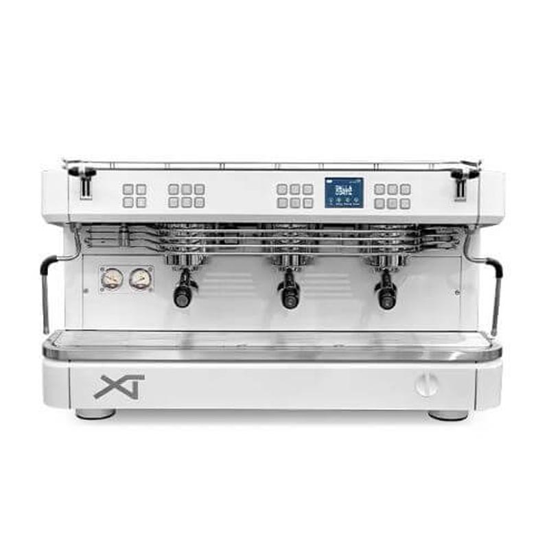 Dalla Corte XT Barista Espresso Kahve Makinesi, 3 Gruplu, Beyaz, kahve aksesuarı