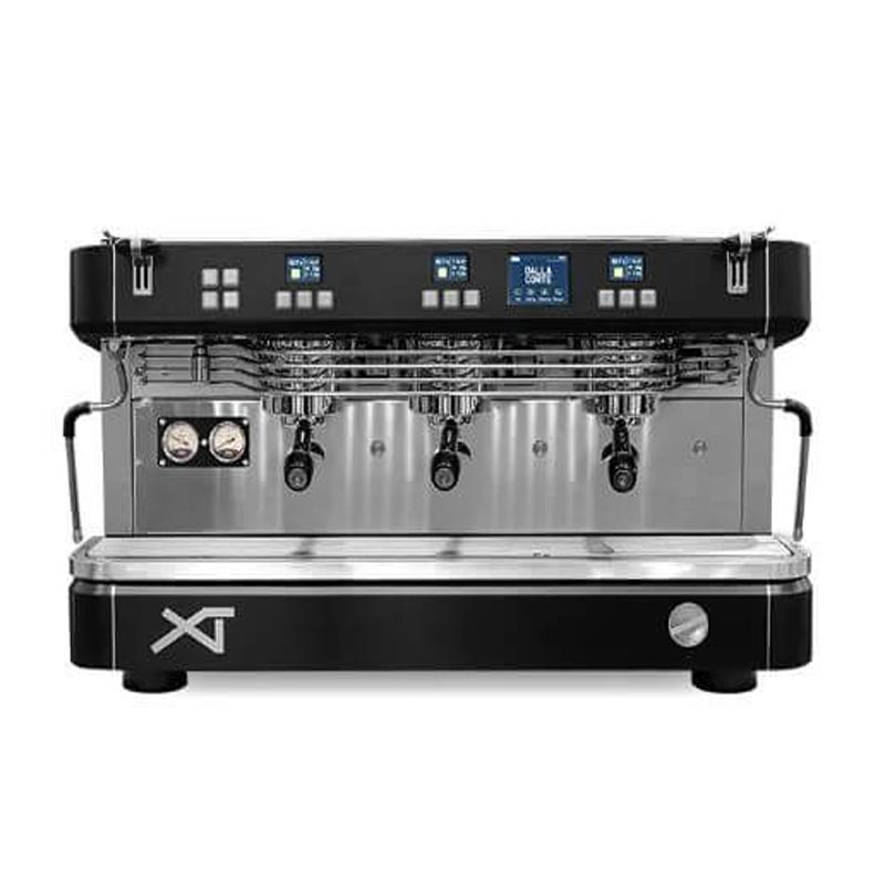 Dalla Corte XT Barista Espresso Kahve Makinesi, 3 Gruplu, Siyah Krom, kahve aksesuarı