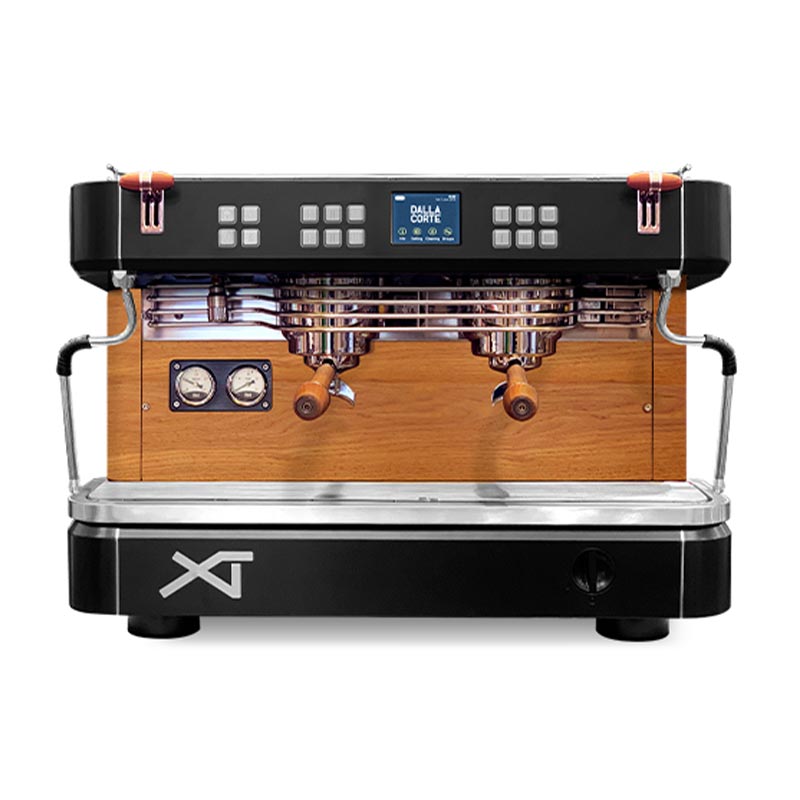 Dalla Corte XT Classic Espresso Makinesi, 2 Gruplu, Kahverengi-Siyah, kahve aksesuarı