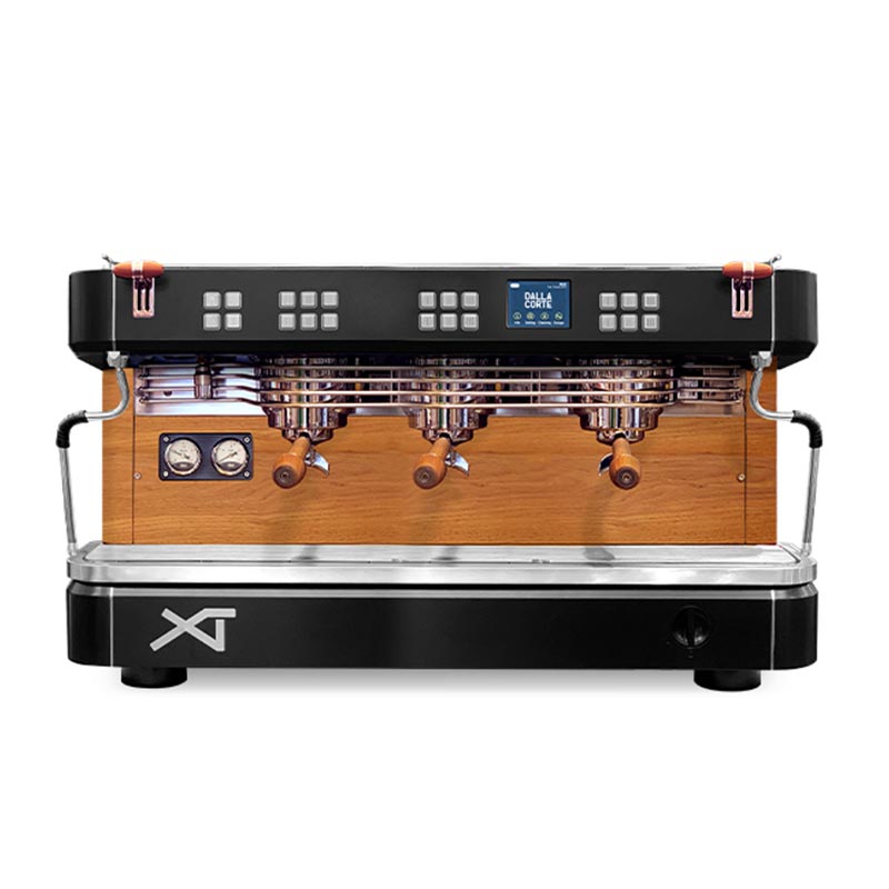 Dalla Corte XT Classic Espresso Makinesi, 3 Gruplu, Kahverengi-Siyah, kahve aksesuarı