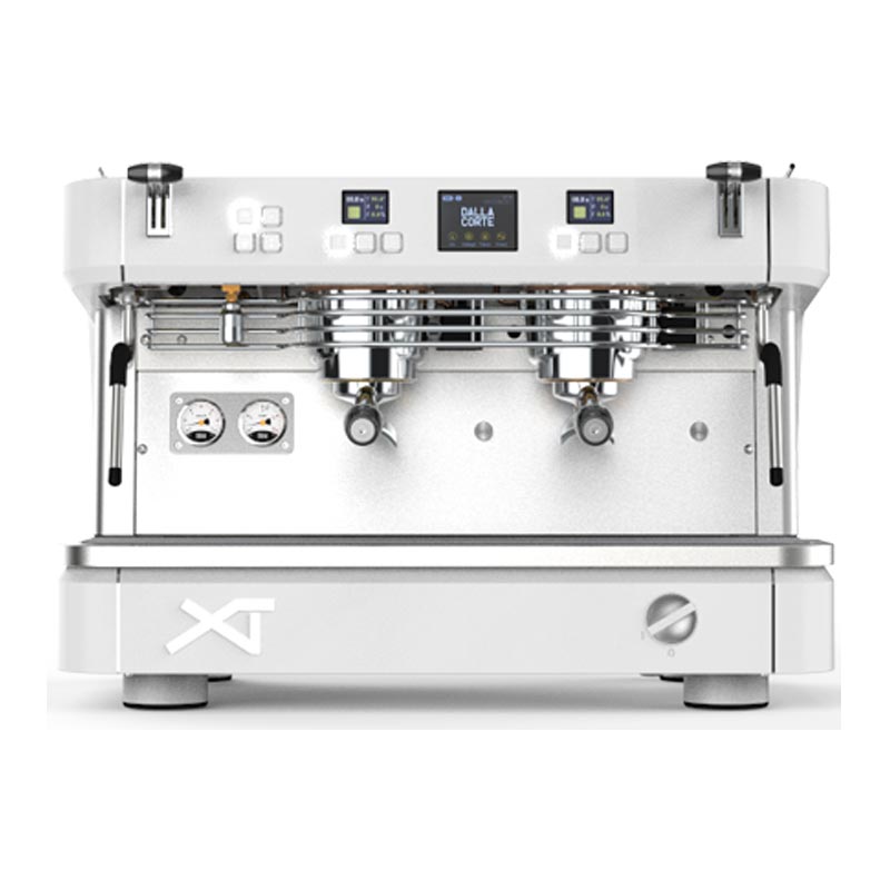 Dalla Corte XT Barista Espresso Kahve Makinesi, 2 Gruplu, Beyaz, kahve aksesuarı