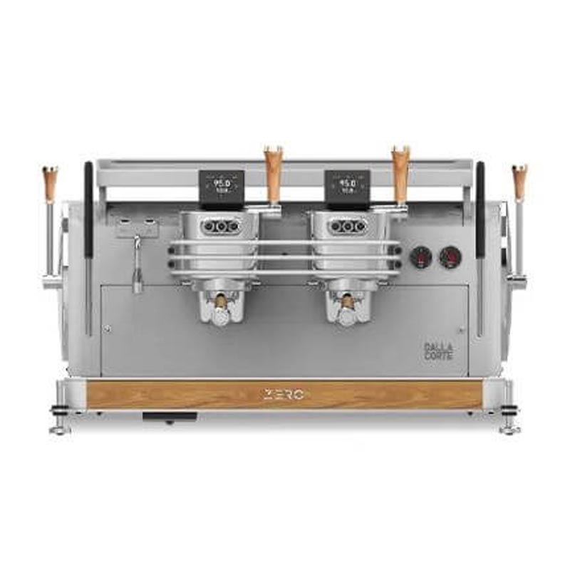 Dalla Corte Zero Barista Espresso Kahve Makinesi, 2 Gruplu, Beyaz Meşe, kahve aksesuarı