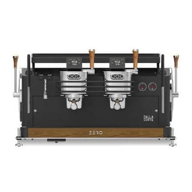 Dalla Corte Zero Barista Espresso Kahve Makinesi, 2 Gruplu, Siyah Ceviz, kahve aksesuarı