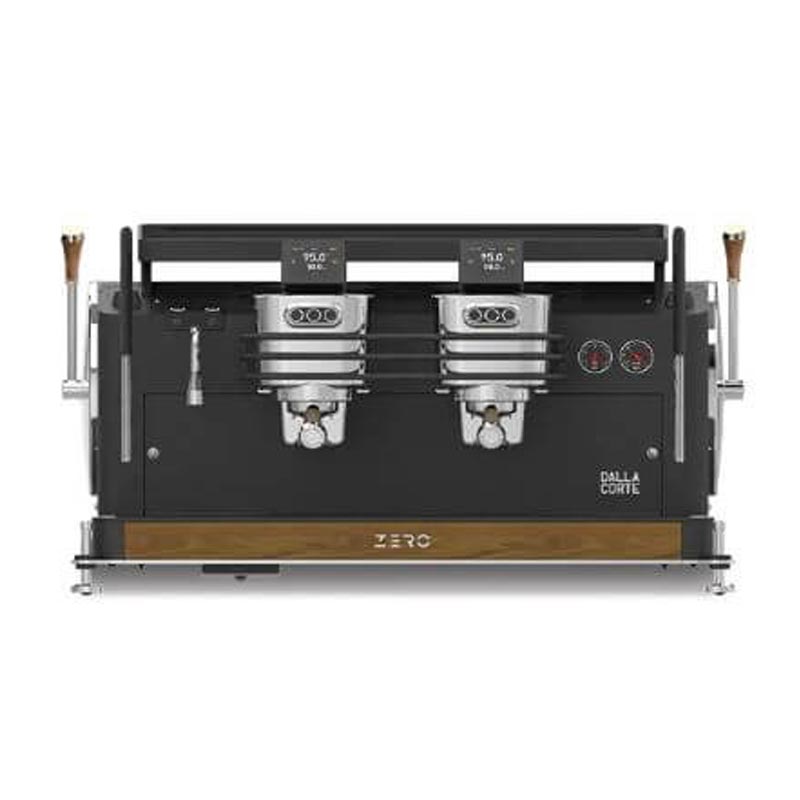 Dalla Corte Zero Classic Espresso Kahve Makinesi, 2 Gruplu, Siyah Ceviz, kahve aksesuarı