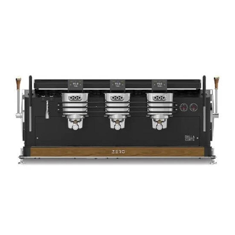 Dalla Corte Zero Classsic Espresso Kahve Makinesi, 3 Gruplu, Siyah Ceviz, kahve aksesuarı