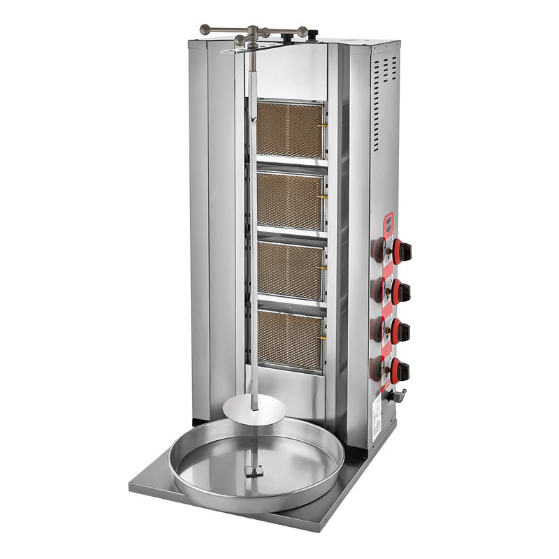 Remta D08 Döner Ocağı, 4 Radyanlı, Doğalgazlı, döner makinesi
