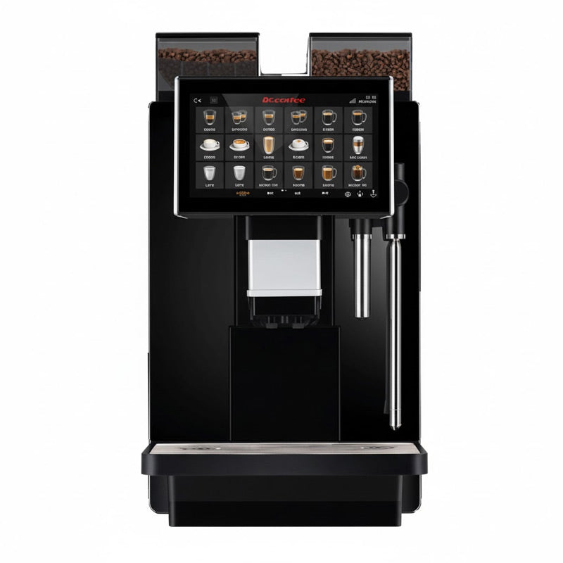 Dr.Coffee Coffee Express Süt Köpürtme Sistemi ve Sıcak Su Musluklu Şebeke Bağlantılı Süper Otomatik Kahve Makinesi, kahve aksesuarı