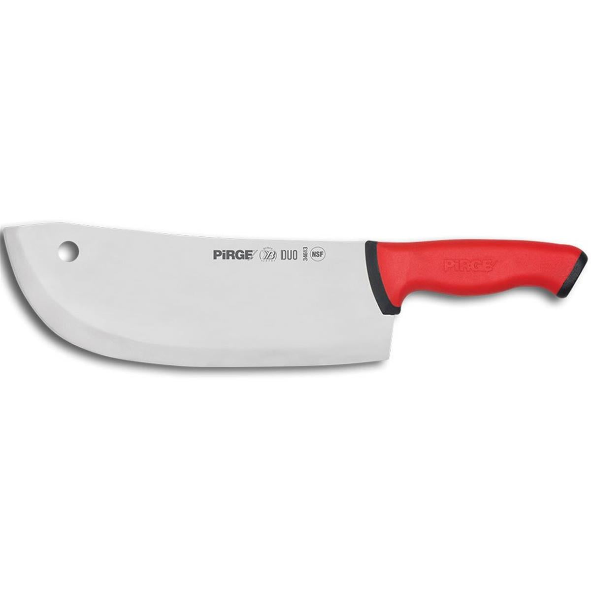 Pirge Duo Kuzu Satırı 23 Cm Kırmızı, satır ve ağır kesim bıçağı