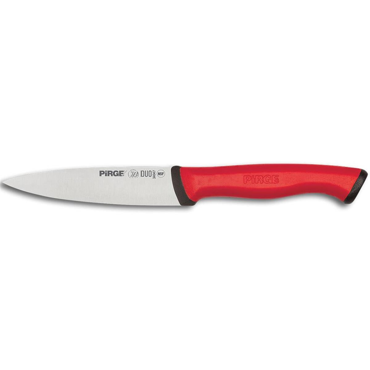 Pirge Duo Sebze Bıçağı Sivri 9 Cm Kırmızı, sebze ve meyve bıçağı