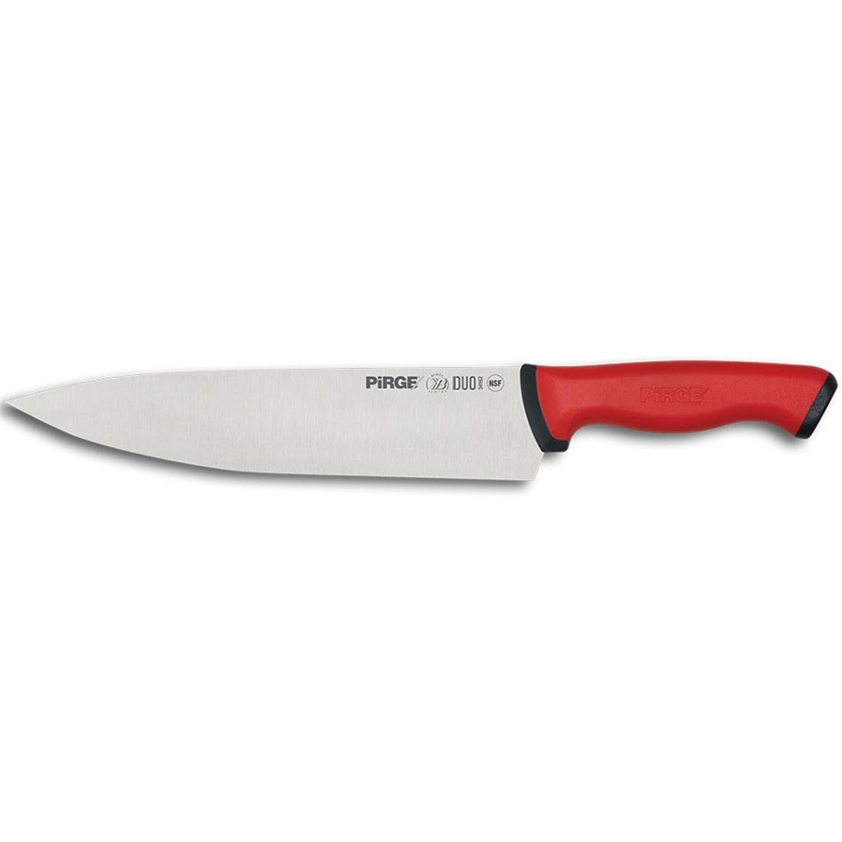 Pirge Duo Şef Bıçağı 23 Cm Kırmızı, profesyonel şef bıçağı