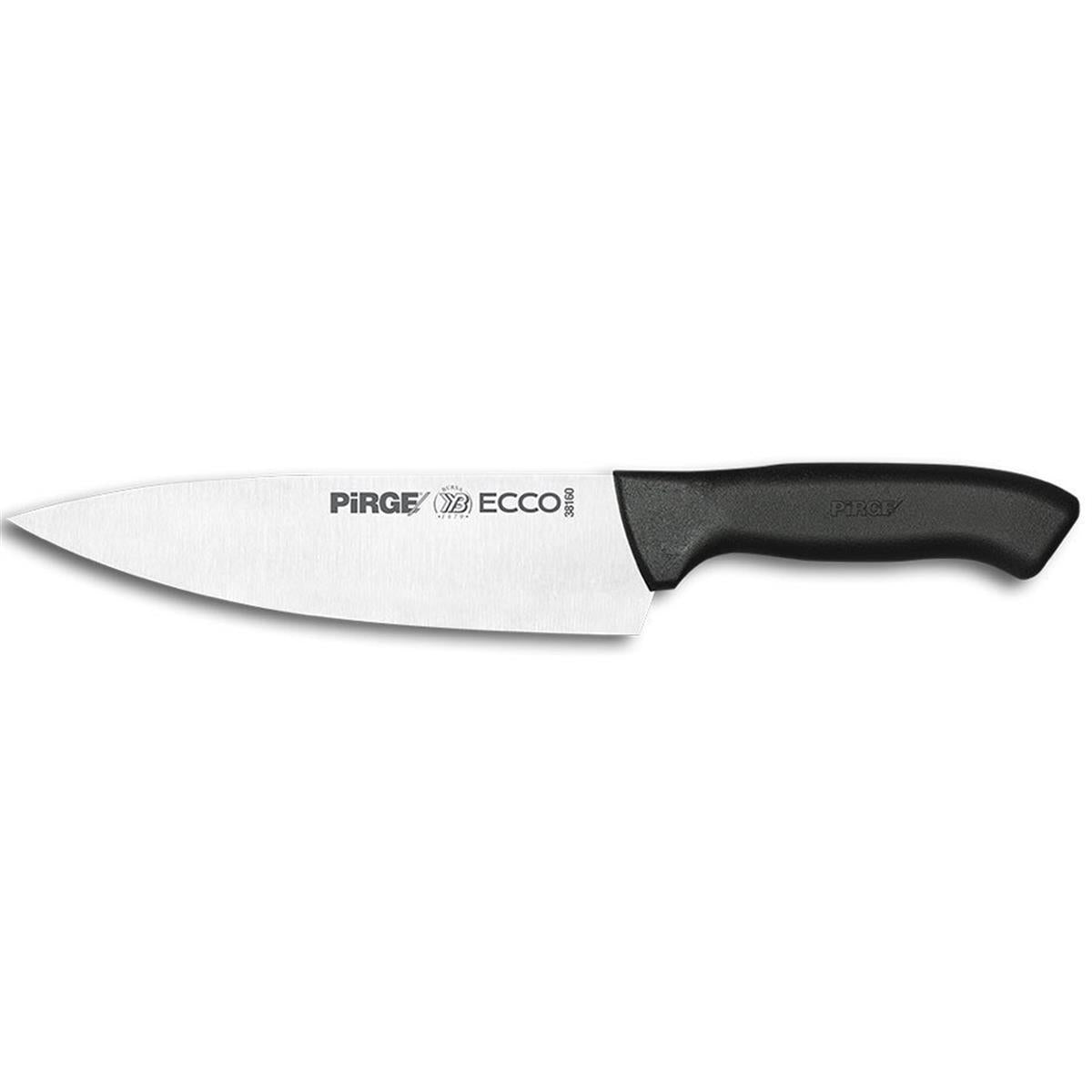 Pirge Ecco Şef Bıçağı 19 Cm Siyah, profesyonel şef bıçağı