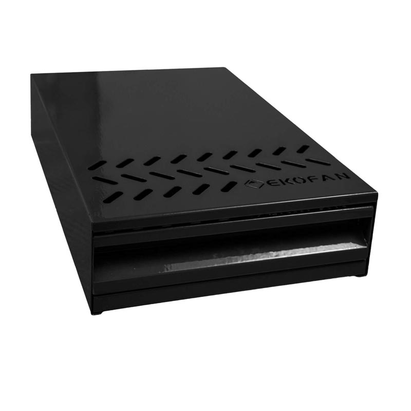 Ekofan PC-01S Kahve Posa Çekmecesi Knock Box, Siyah, kahve aksesuarı