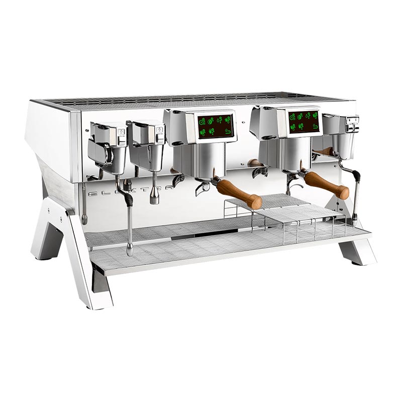 Elektra Indie Tam Otomatik Espresso Kahve Makinesi, 2 Gruplu, Inox, espresso takip aynası