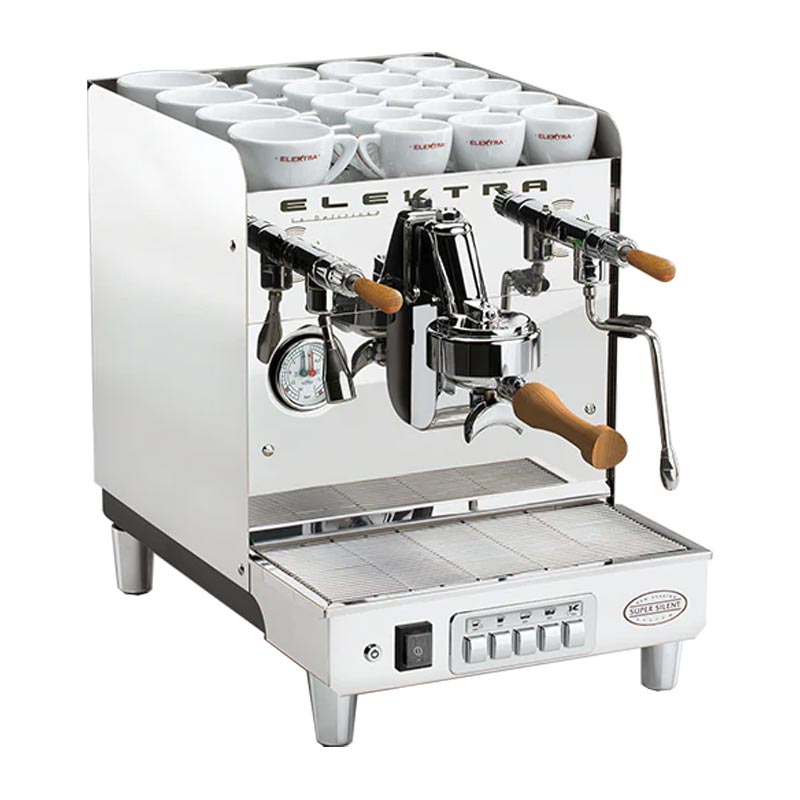 Elektra Sixties Tam Otomatik Espresso Kahve Makinesi, 1 Gruplu, Inox, kahve aksesuarı