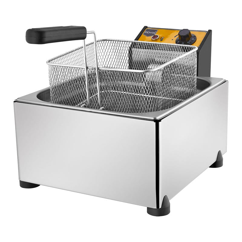 Remta R101 Fritöz, Tek Hazneli, 8 L, Elektrikli, fritöz
