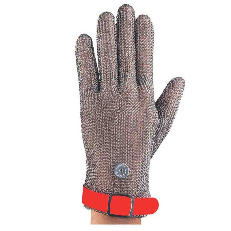 epinox celik eldiven uzun 8 cm kirmizi m profesyonel mutfak ekipmani