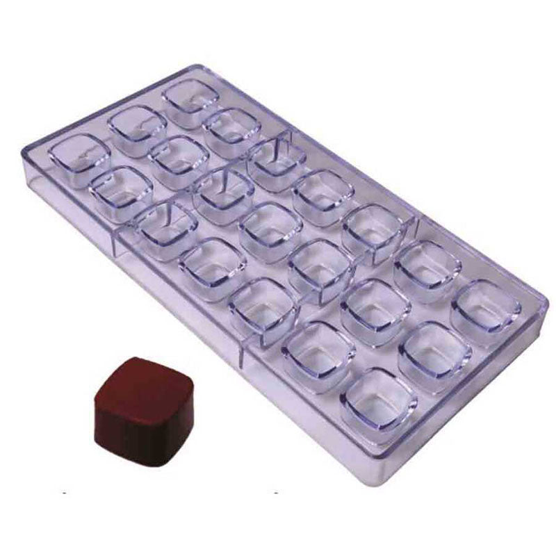 epinox kare cikolata kalibi polikarbon 27 5x13 5 krp 14 pastacilik ve cikolata kalibi