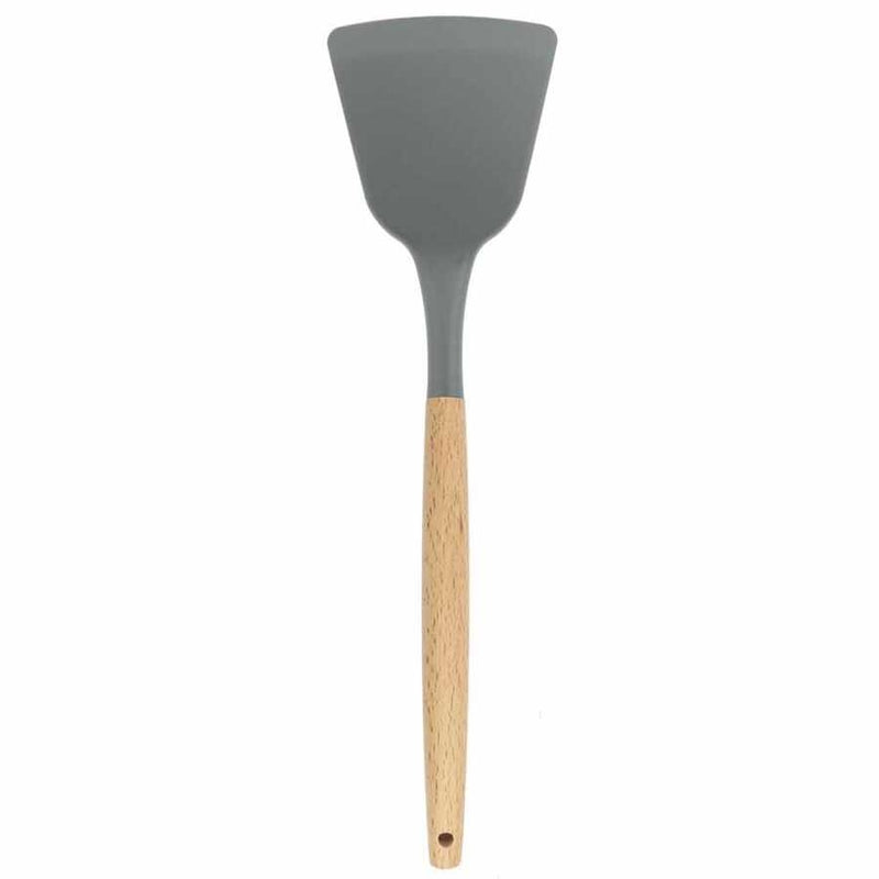 epinox silikon servis spatulasi ahsap sap asp 12 profesyonel mutfak hazirlik ekipmani