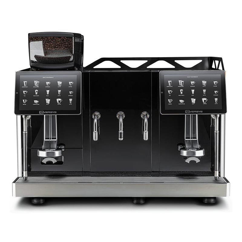 Eversys Enigma Classic E4MS X-Wide Süper Otomatik Espresso Makinesi, 2 Gruplu, Tempest, kahve aksesuarı