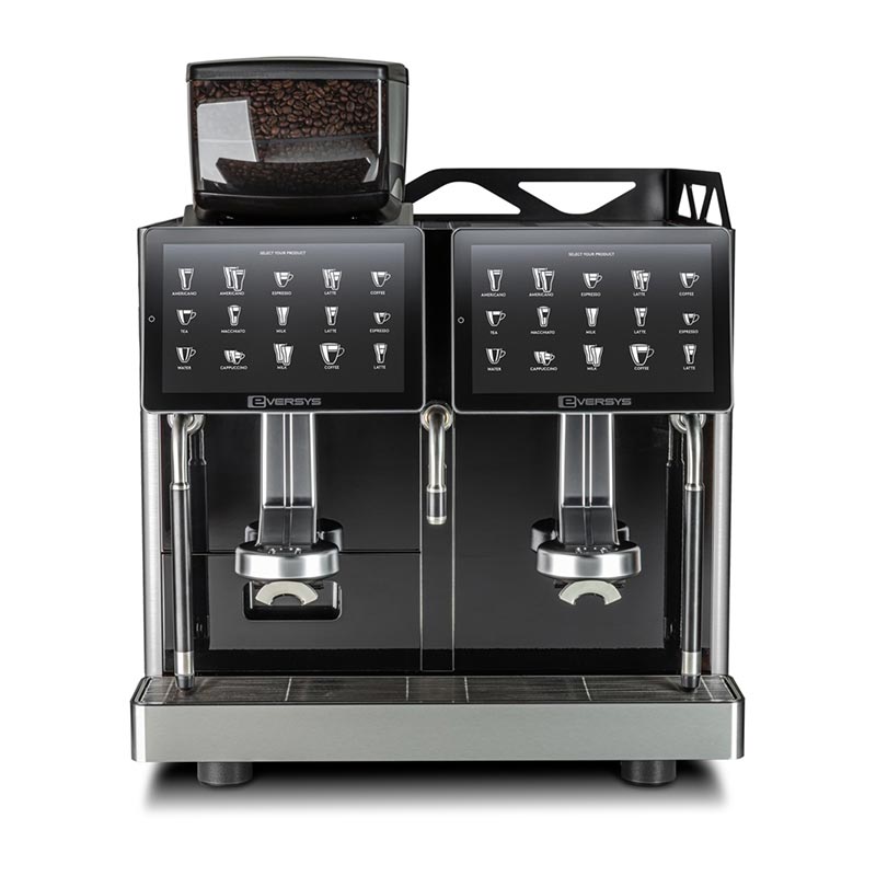 Eversys Enigma Classic E4S Süper Otomatik Espresso Makinesi, 2 Gruplu, Tempest, kahve aksesuarı