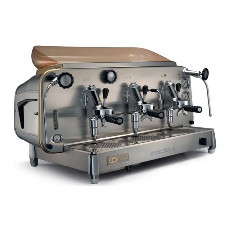 Faema E61 Legend S/3 Jubile Yarı Otomatik Espresso Kahve Makinesi, 3 Gruplu, kahve aksesuarı