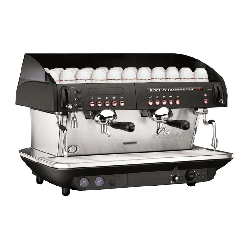 Faema E91 A/2 Ambassador Otomatik Espresso Kahve Makinesi, 2 Gruplu, kahve aksesuarı