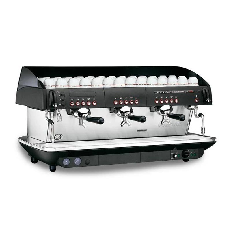 Faema E91 A/2 Ambassador Otomatik Espresso Kahve Makinesi, 3 Gruplu, kahve aksesuarı