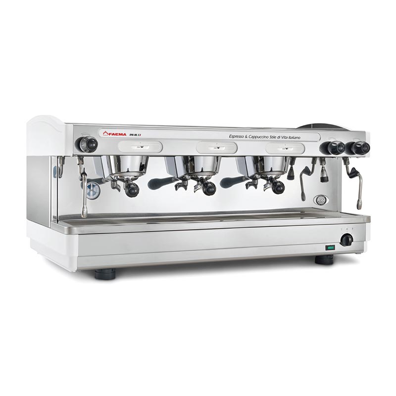 Faema E98 S3 Yarı Otomatik Espresso Kahve Makinesi, 3 Gruplu, kahve aksesuarı