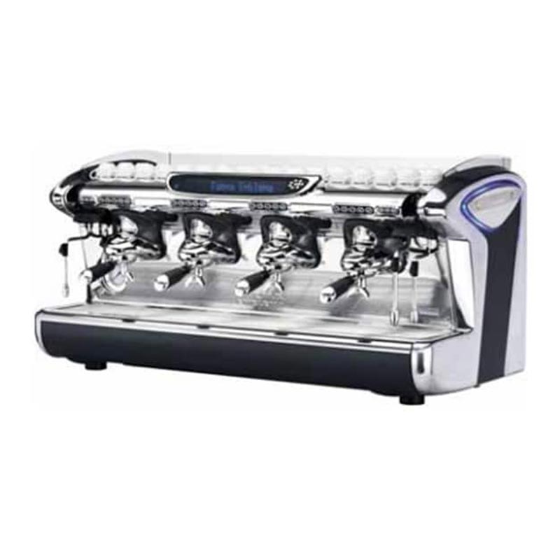 Faema Emblema A4 Restyling Tall Cup Tam Otomatik Espresso Kahve Makinesi, 4 Gruplu, kahve aksesuarı