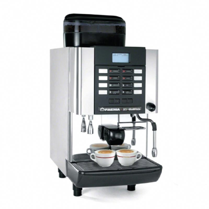 Faema Granditalia Milk Ps X1 Süper Otomatik Espresso Kahve Makinesi, kahve aksesuarı