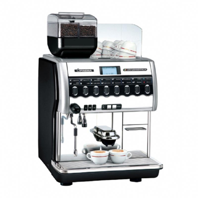 Faema Granditalia Milk Ps X54 Süper Otomatik Espresso Kahve Makinesi, kahve aksesuarı