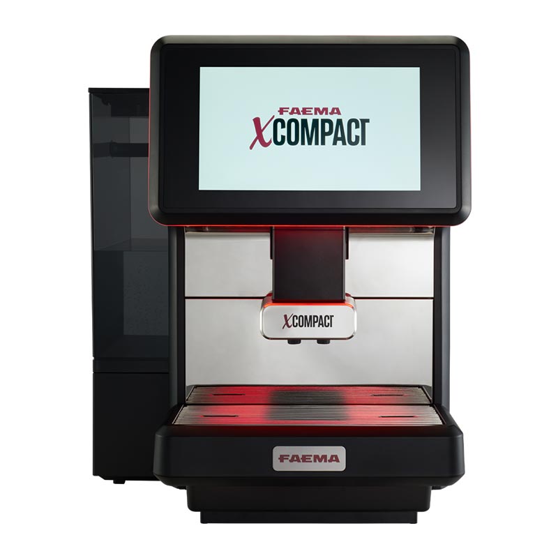 Faema X Compact 8 Süper Otomatik Espresso Kahve Makinesi, espresso takip aynası