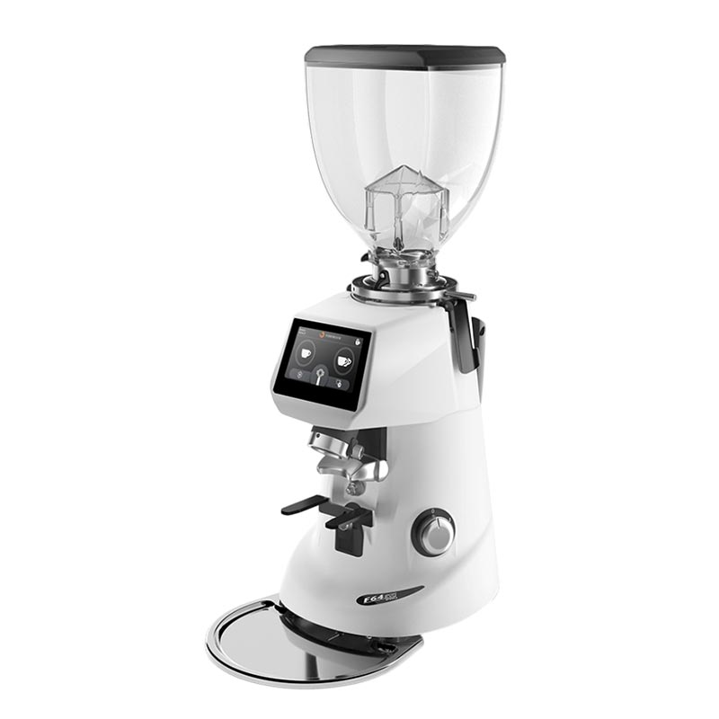 Fiorenzato F64 Evo Pro Sense Dark Titanyum Soğutmalı On Demand Kahve Değirmeni, 64 mm, Beyaz, on demand kahve değirmeni
