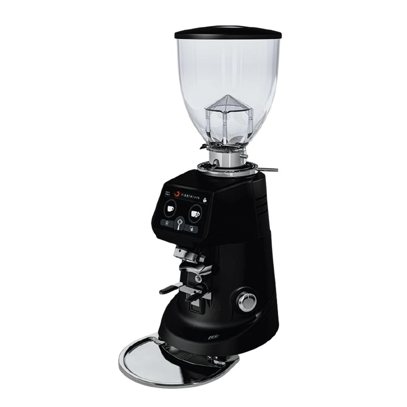 Fiorenzato F64 Pro Dark Titanyum On Demand Kahve Değirmeni, 64 mm, Siyah, on demand kahve değirmeni