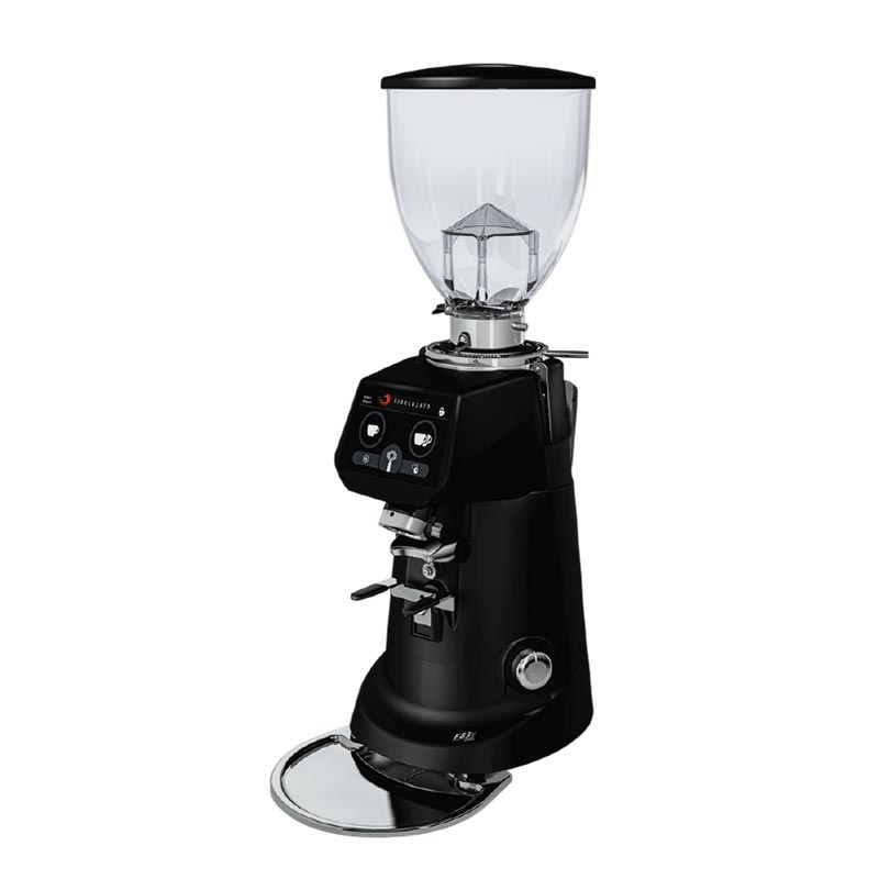 Fiorenzato F83E Pro Dark Titanyum On Demand Kahve Değirmeni, 83 mm, Siyah, on demand kahve değirmeni