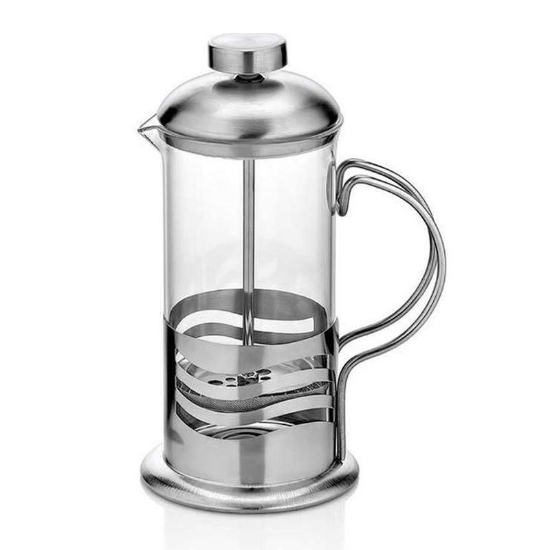 Biradlı GRV-B6 French Press, Model 5, 350 ml, kahve aksesuarı