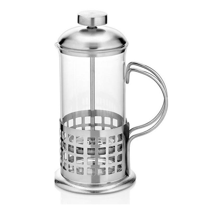Biradlı GRV-B12 French Press, Model 1, 350 ml, kahve aksesuarı