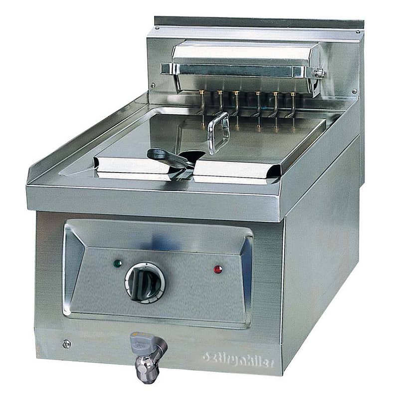 oztiryakiler set ustu elektrikli fritoz cift sepetli gemi model 70x65 cm