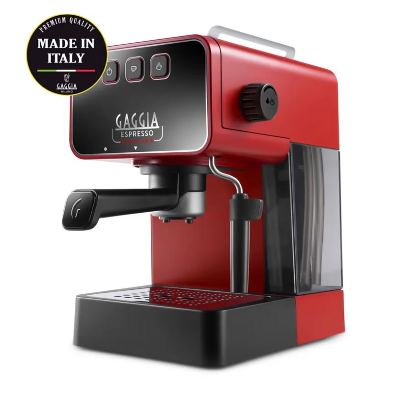 Gaggia EG2115/03 Evolution Espresso Kahve Makinesi, Kırmızı, kahve aksesuarı