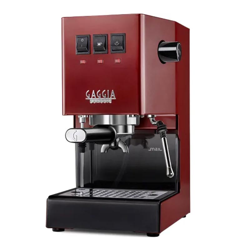 Gaggia RI9481/12 New Classic Evo 2023 Espresso Kahve Makinesi, Kırmızı, kahve aksesuarı