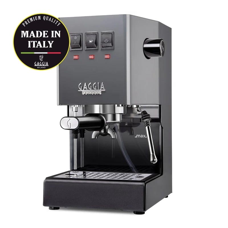 Gaggia RI9481/16 New Classic E24 Metal Espresso Makinesi, Gri, kahve aksesuarı